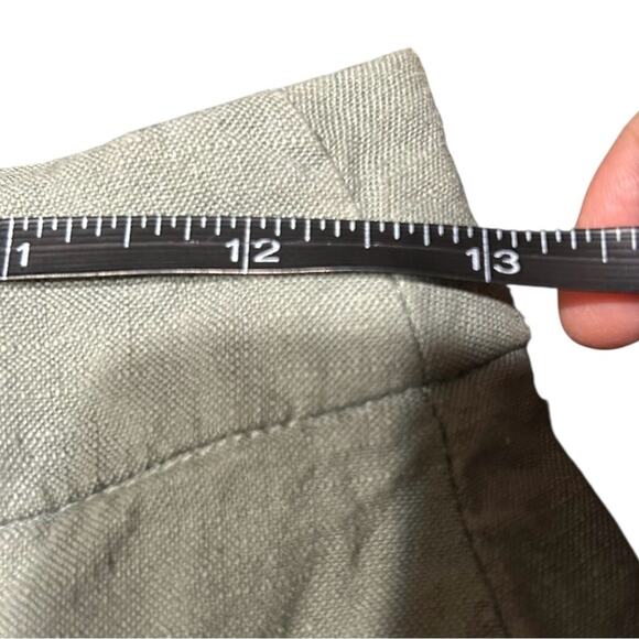Frank & Eileen Kinsale Italian Performance Linen Trouser sz 2 - Picture 12 of 16